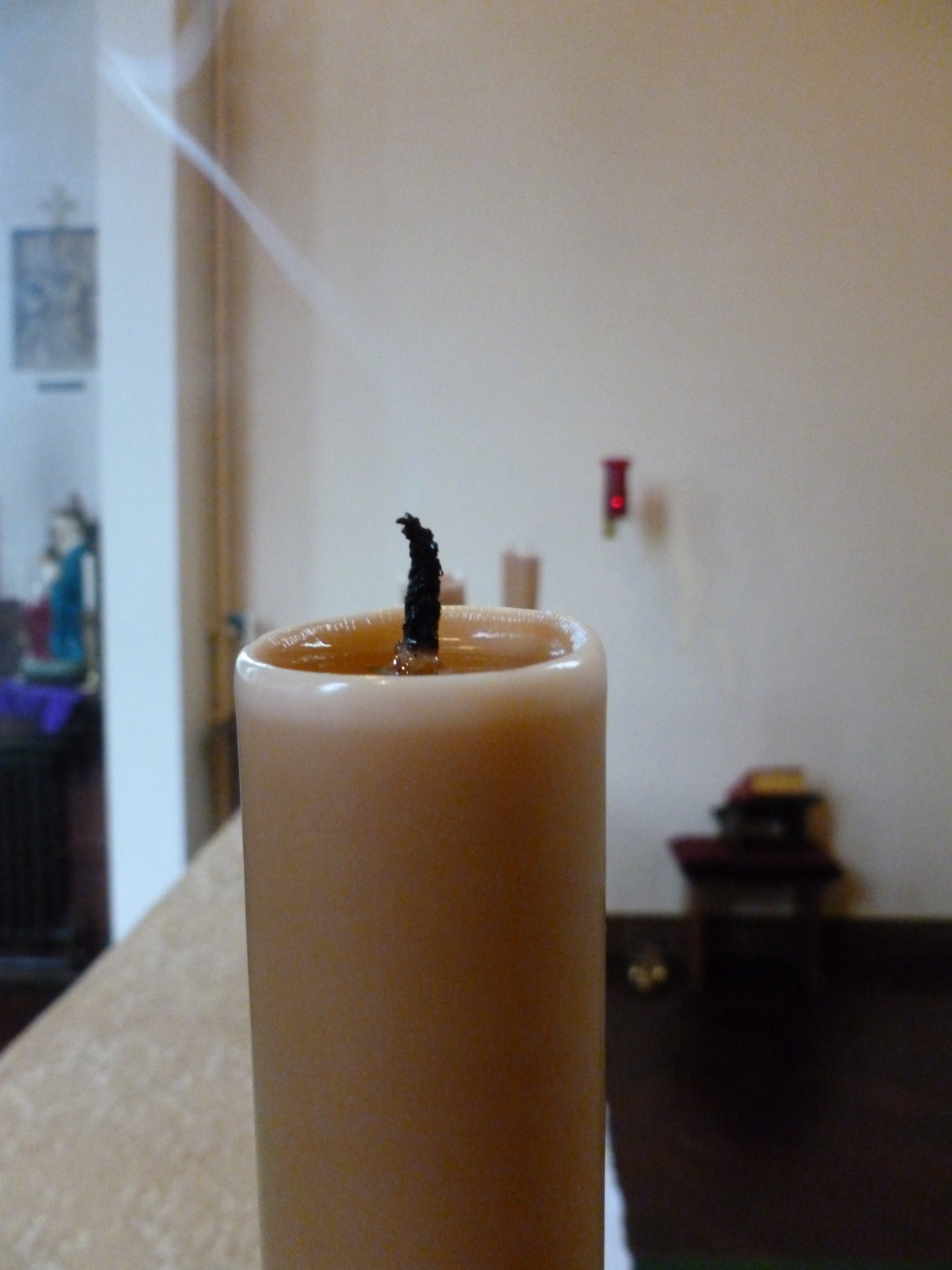 Unbleached Candle